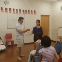 Participants taking part in a hands-on Silver Wellbeing workshop.