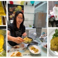 Food preparation and participants at a Silver Wellbeing shared-meal workshop.